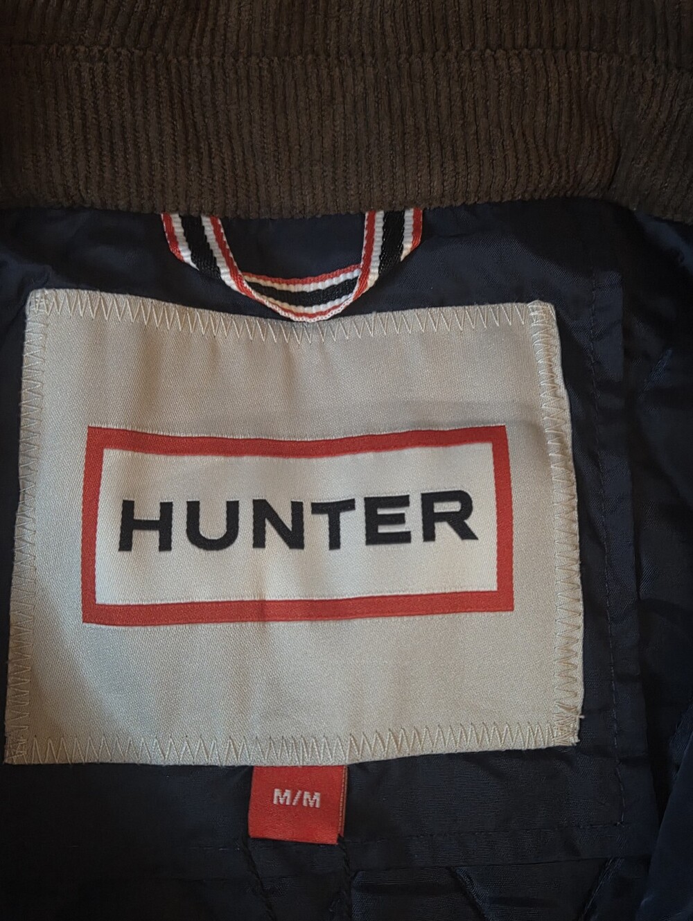 HUNTER 'ALISON' LONG DIAMOND QUILTED JACKET - Picture 8 of 8